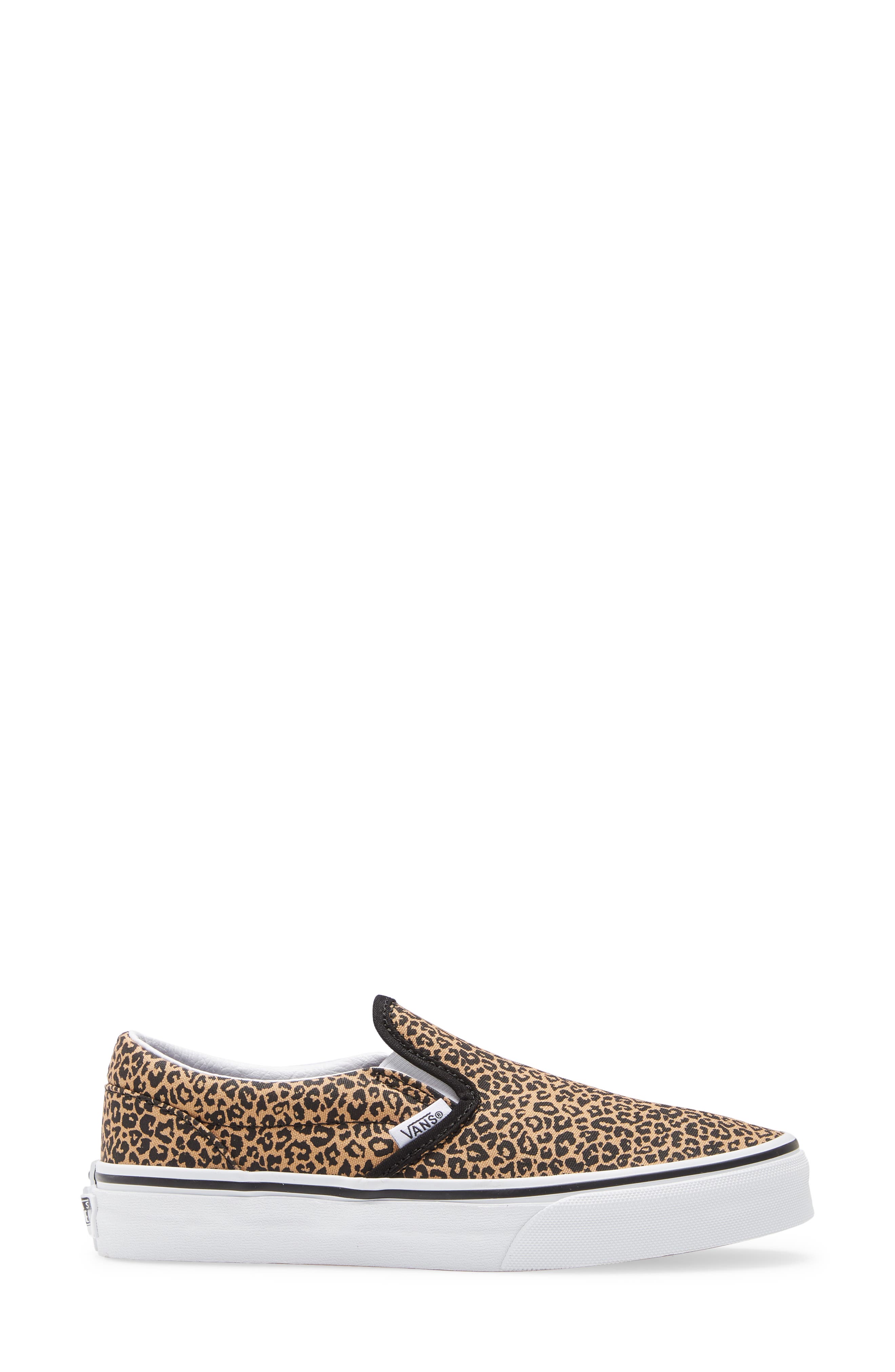 Vans Classic Leopard Spot Slip-On Sneaker, Alternate, color, 