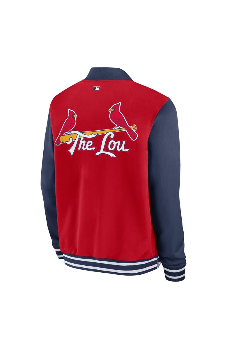 Nike Men's Nike  Red St. Louis Cardinals 2024 City Connect Authentic Collection Game Time Full-Zip Jacket, Alternate, color, Red