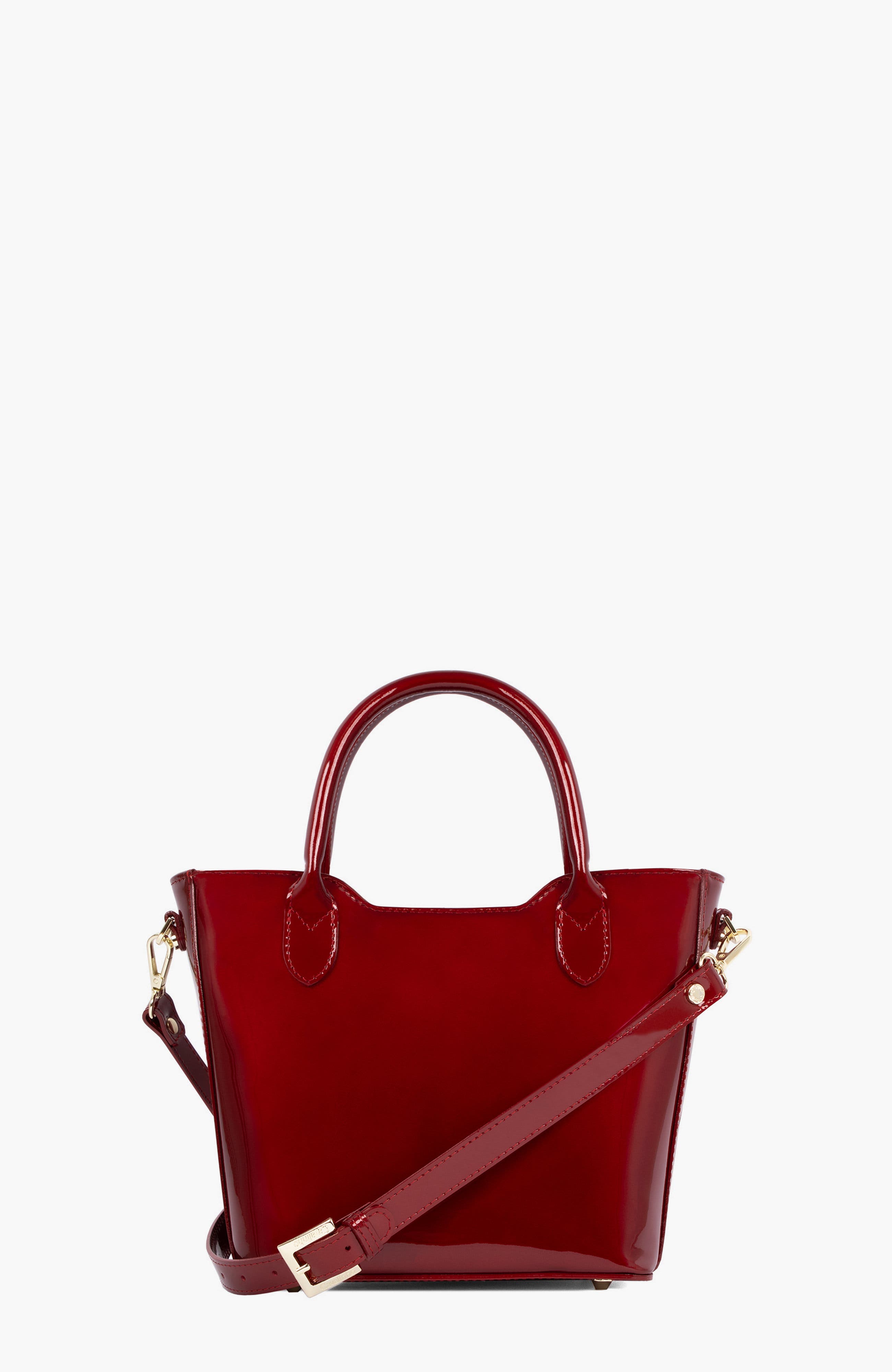 Midnight Rouge 628 Limited Edition Patent Leather Handbag, Alternate, color, Red
