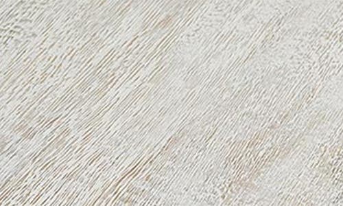 Creative Brands Large Textured Mango Wood Tray In White
