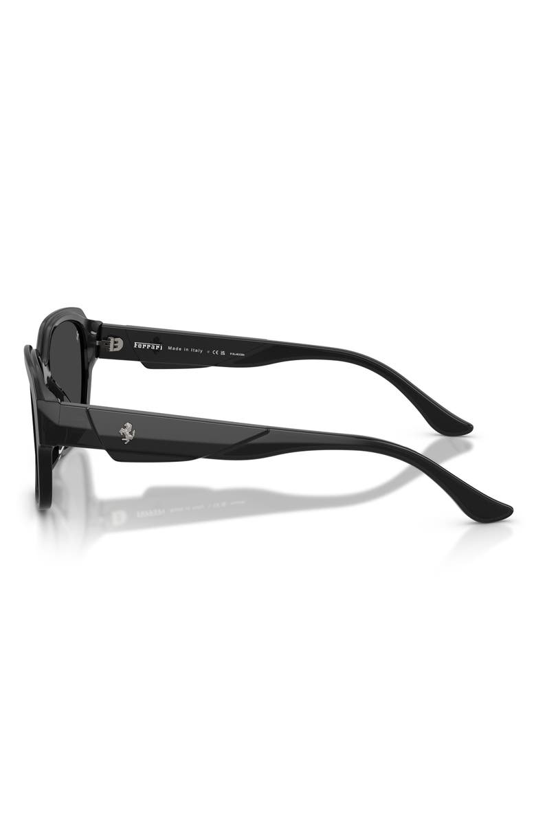 Ferrari 57mm Polarized Square Sunglasses, Alternate, color, 
