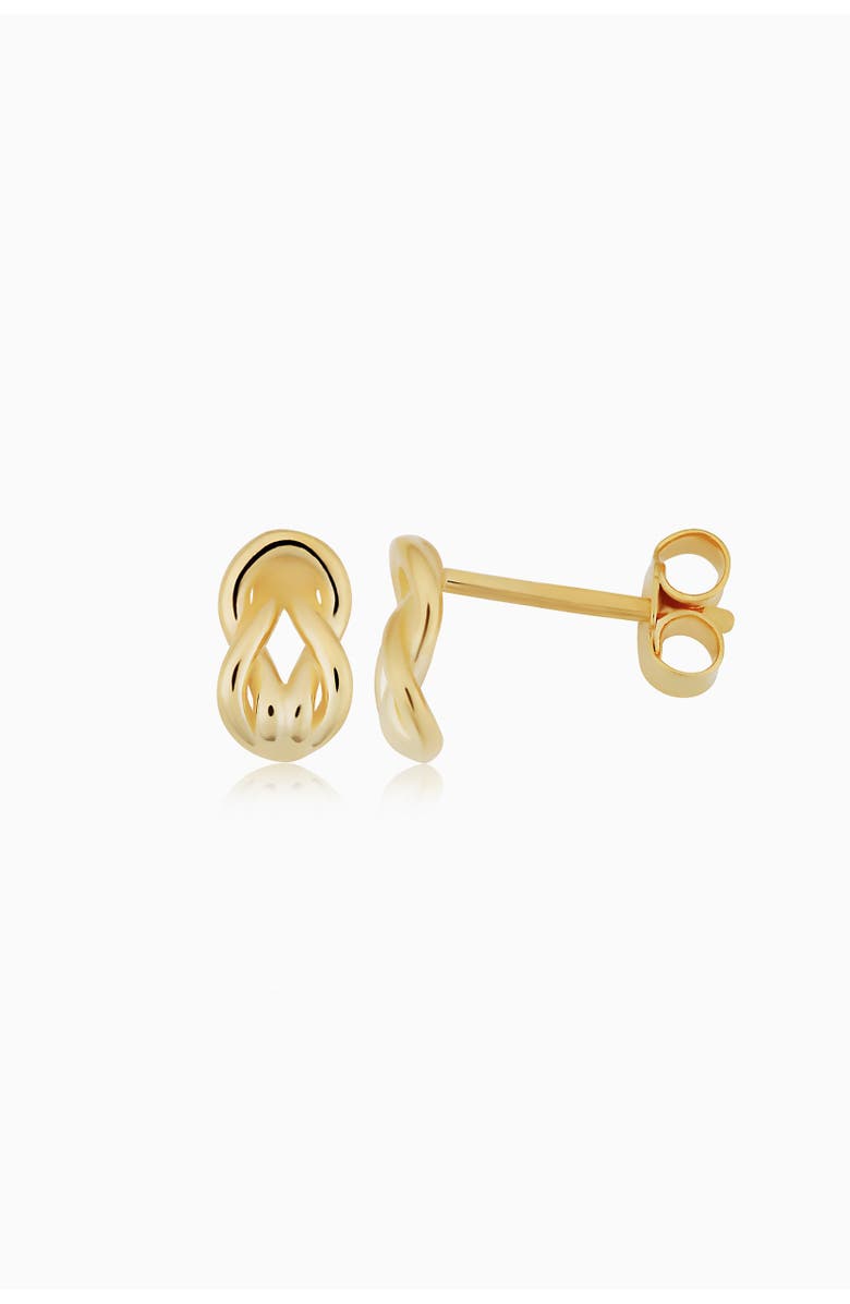 Oradina 14K Yellow Gold Verona Studs, Main, color, Yellow Gold