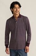 Lands' End Long Sleeve Cotton Supima Polo Shirt