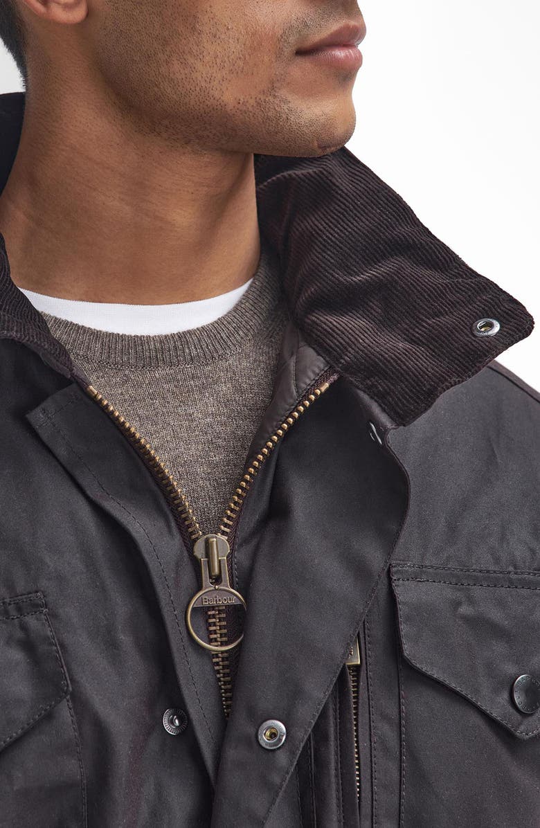 Barbour Sapper Regular Fit Weatherproof Waxed Cotton Jacket, Alternate, color, Rustic/Classic