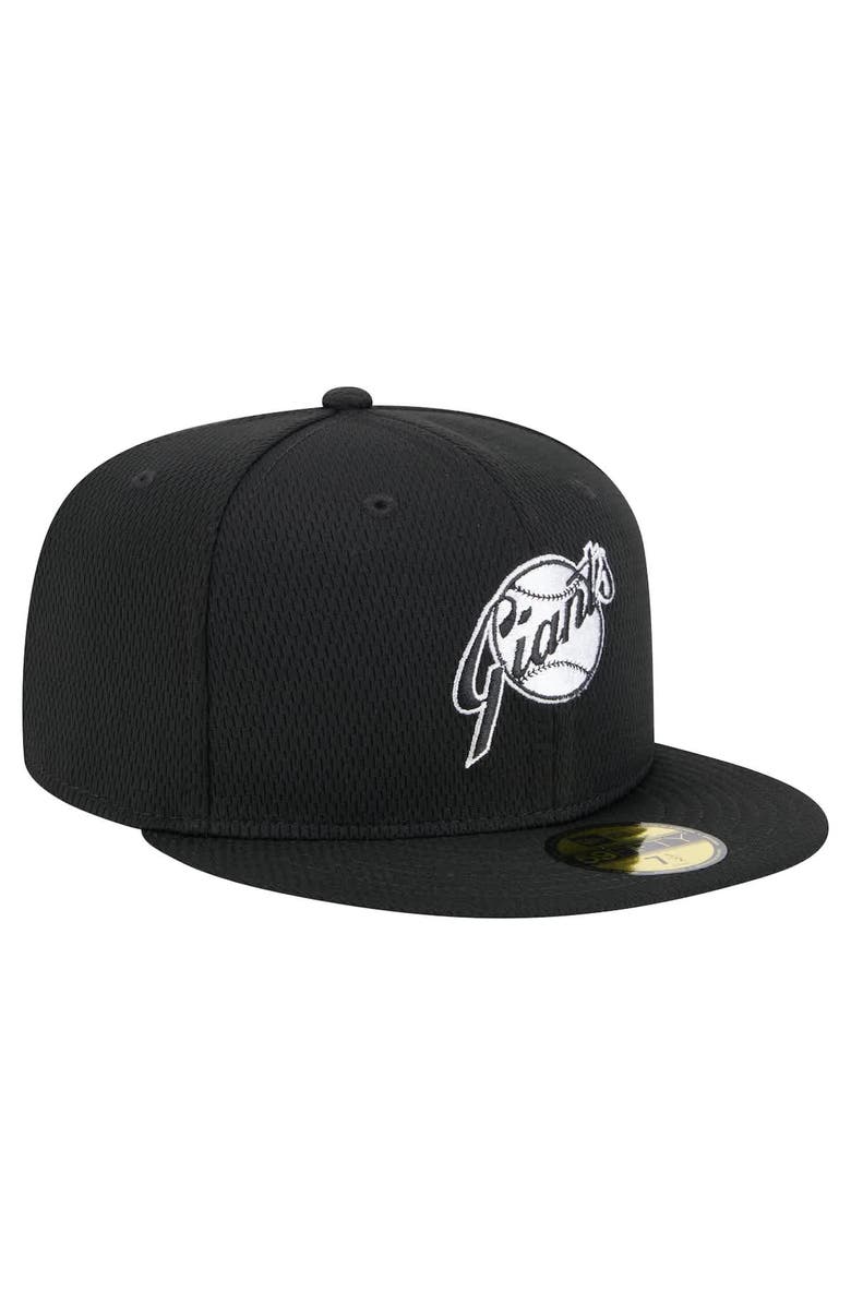 New Era Men's New Era Black San Francisco Giants 2025 Clubhouse 59FIFTY Fitted Hat, Alternate, color, Black