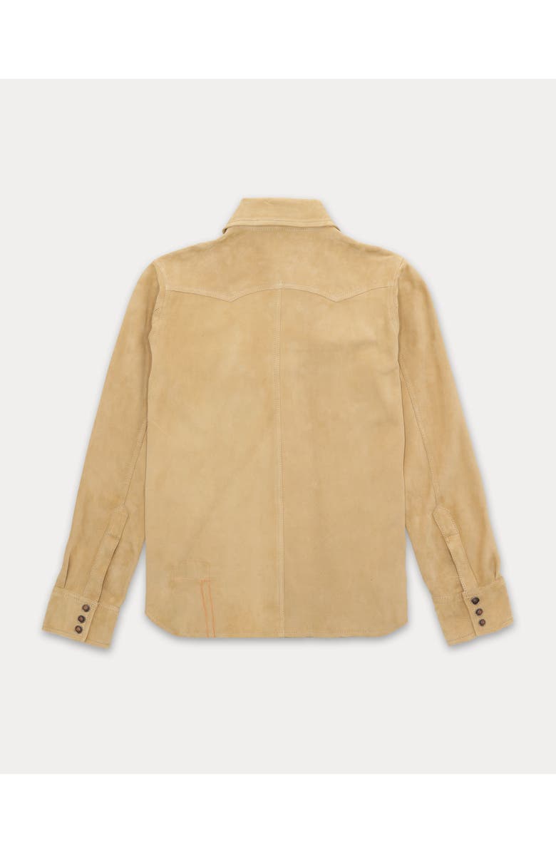 Fortela Toledo Suede Shirt, Alternate, color, Beige
