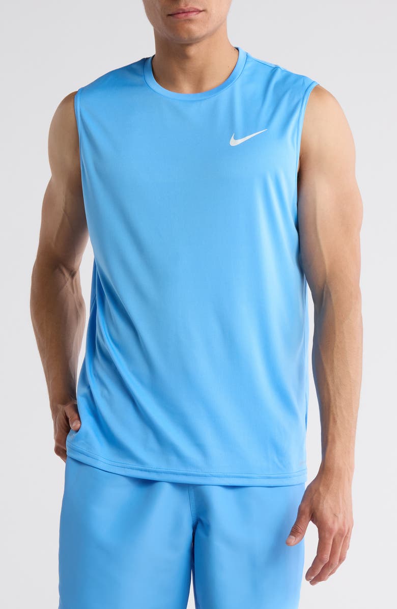 Nike Hydroguard Muscle Tank, Main, color, University Blue