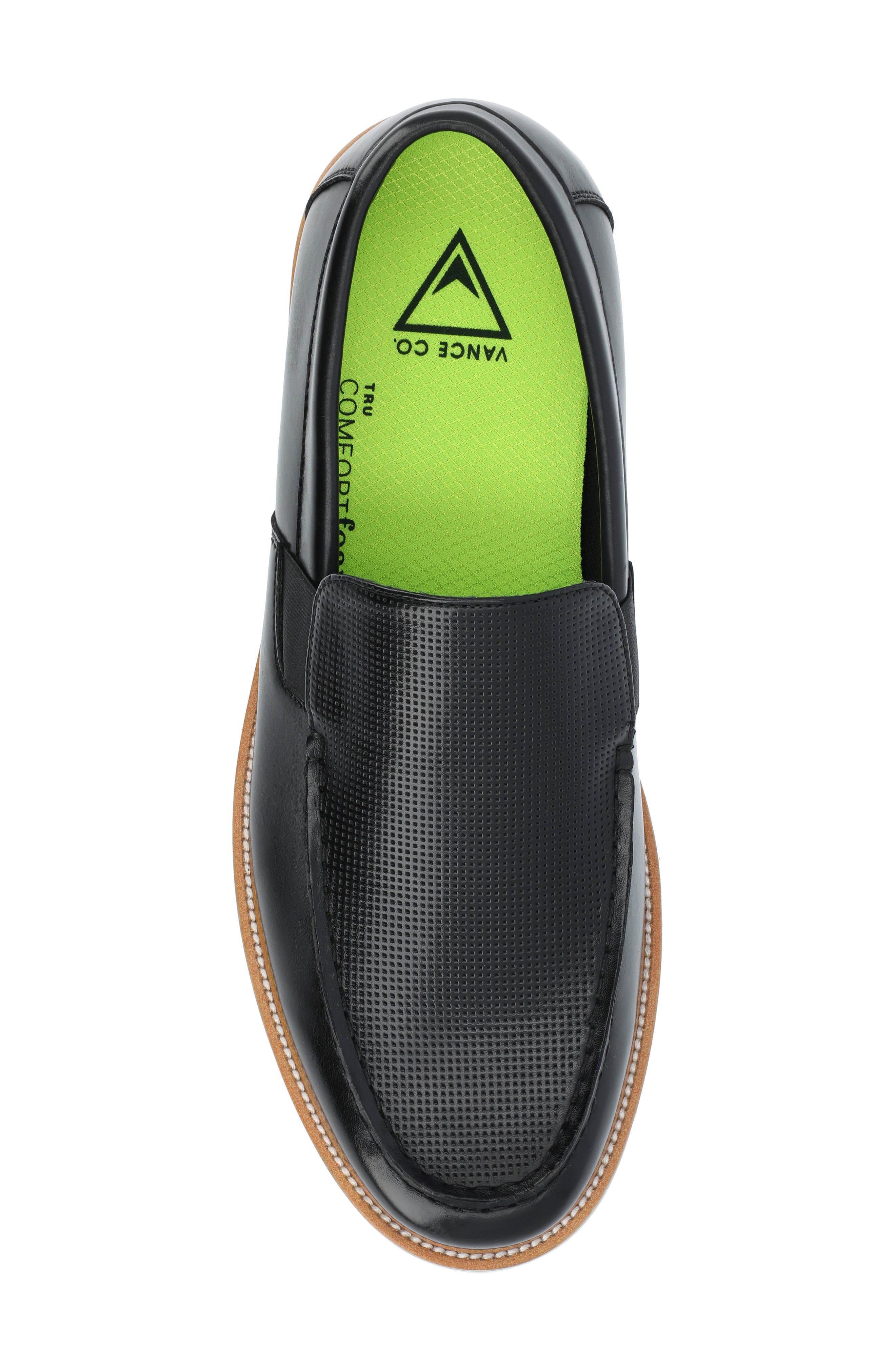 VANCE CO Dallas Tru Comfort Slip-On, Alternate, color, Black