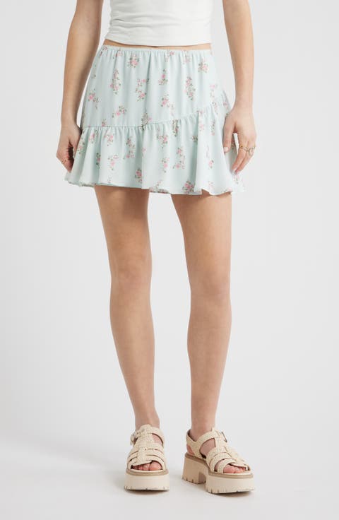 Chiffon Miniskirt
