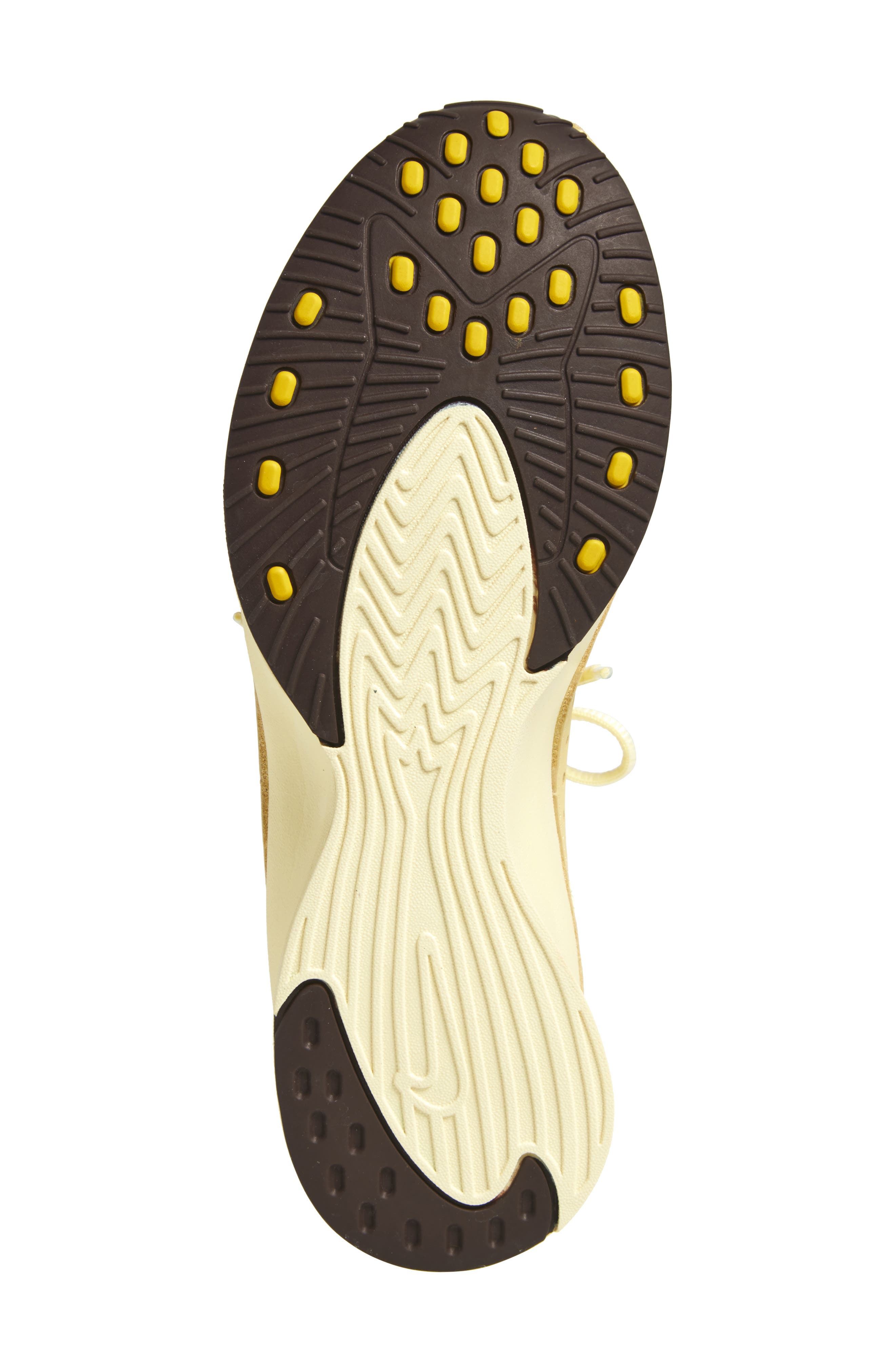 Air Superfly Sneaker, Alternate, color, SOFT YELLOW/ ALABASTER/ BROWN