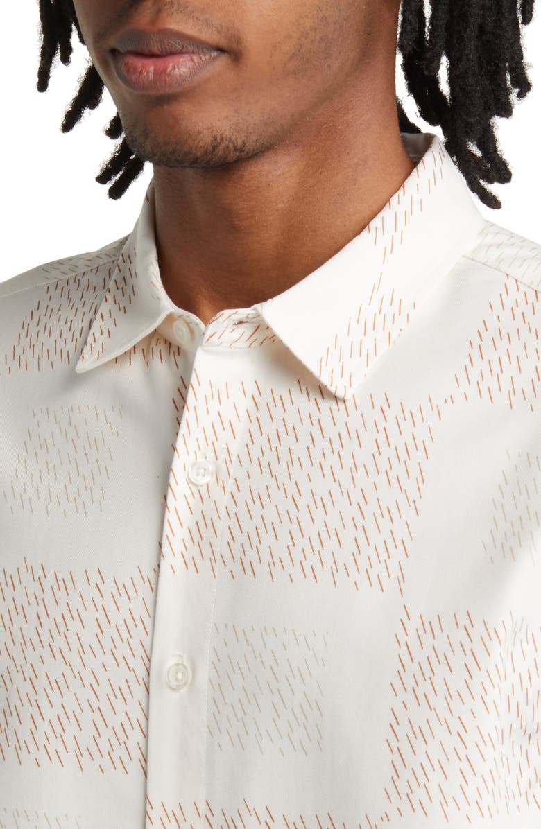 Saturdays NYC Bruce Tuahine Short Sleeve Button-Up Camp Shirt, Alternate, color, 