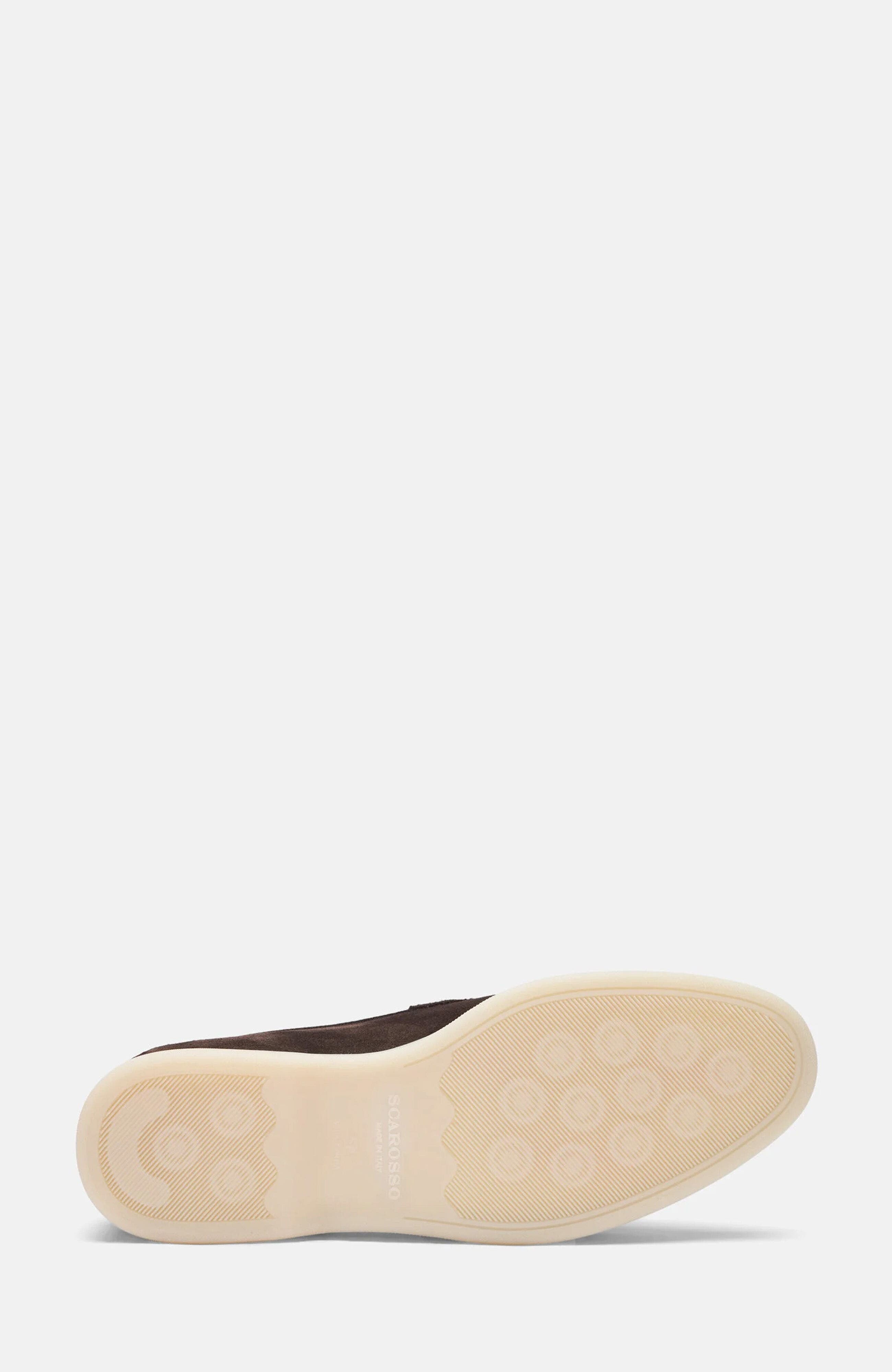Leandro Loafers, Alternate, color, Dark Brown - Suede