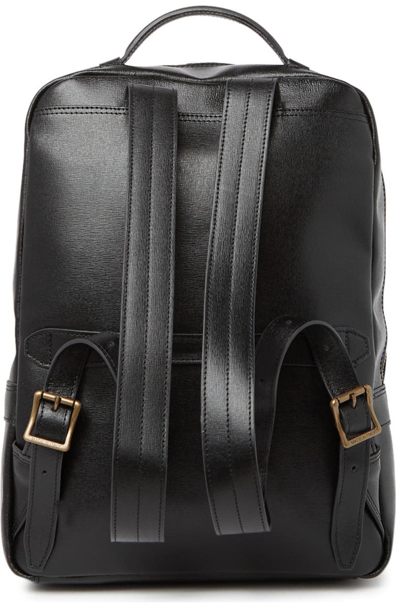 MAISON HERITAGE Leather Backpack, Main, color,