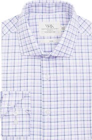 W.R.K Slim Fit Plaid Reworked Dress Shirt