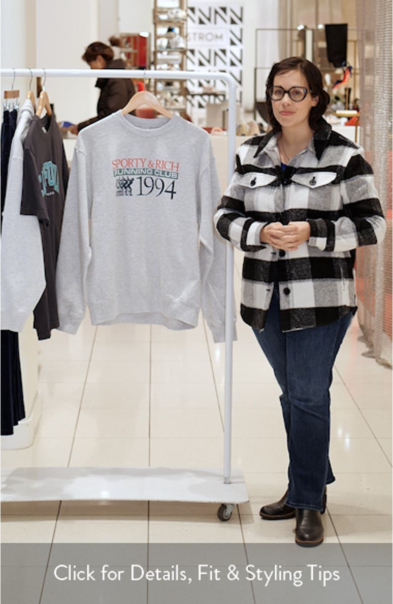 Finish Line Crewneck Sweatshirt, sales video thumbnail