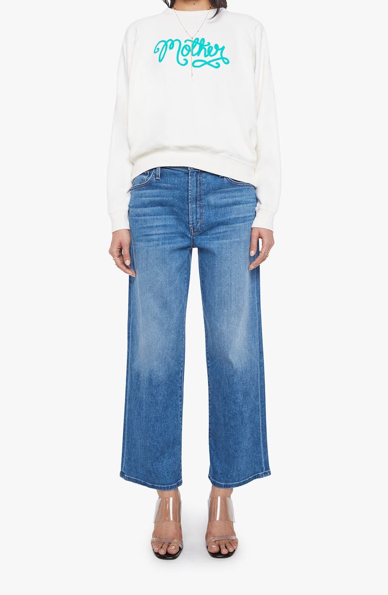 MOTHER The Concert Cotton Graphic Sweatshirt, Alternate, color, Mother Twist