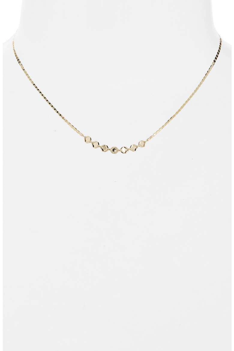 14K Gold Mini Miami Remix Chain Necklace, Alternate, color, 14K YELLOW GOLD