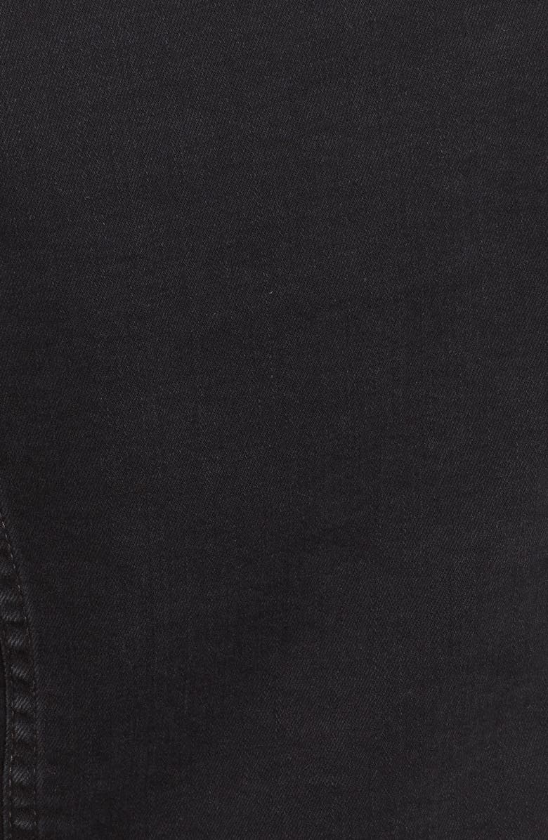 AG Robyn Crop Denim Jacket, Alternate, color, Dusted Umbra