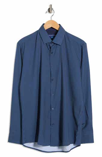 Slim Fit Perfect Stretch Long Sleeve Button Down Shirt
