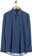 DYLAN PARK Slim Fit Perfect Stretch Long Sleeve Button Down Shirt