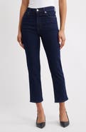 FRAME Pixie Le Sleek Straight High Waist Ankle Straight Leg Jeans