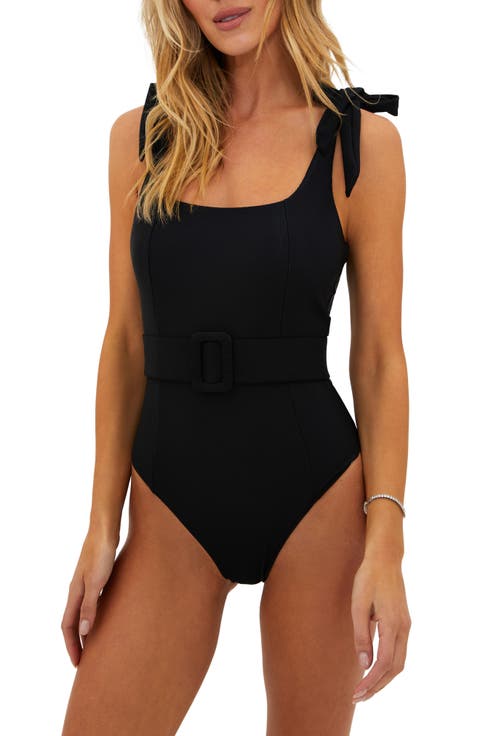 Sydney Belted One-Piece Swimsuit