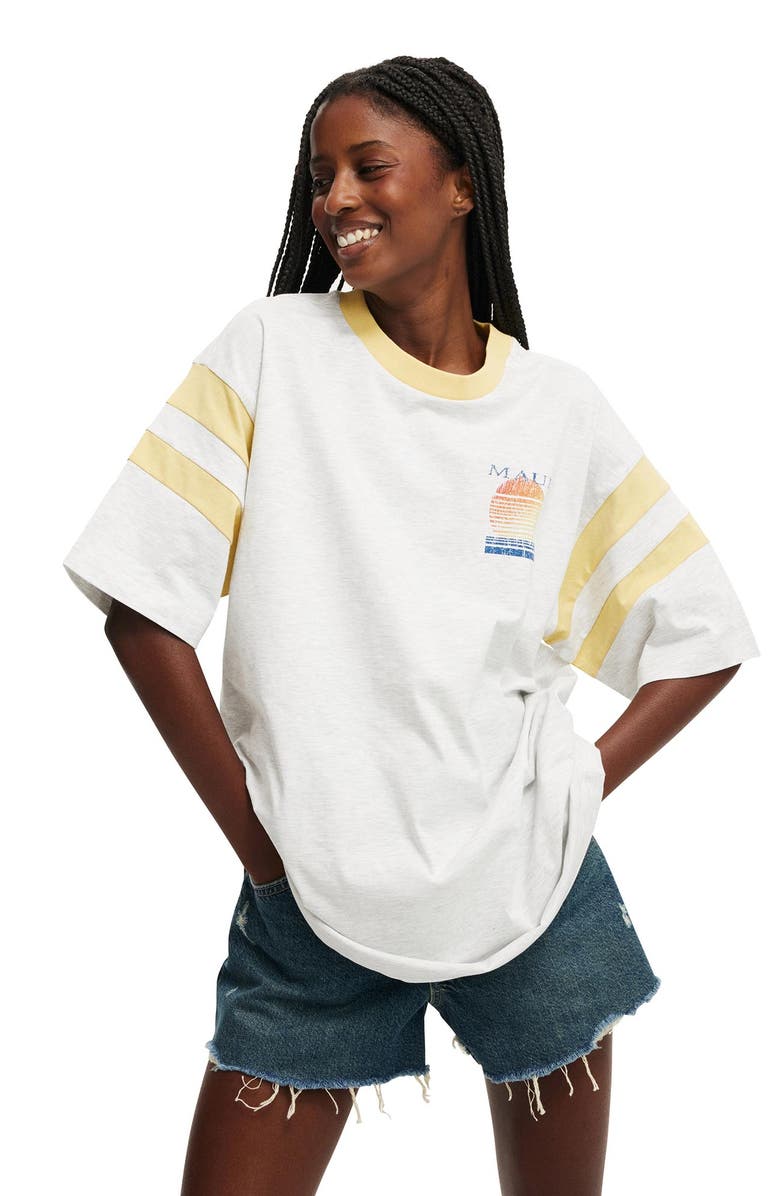 Cotton On Women's Super Oversized Graphic Tee, Main, color, 