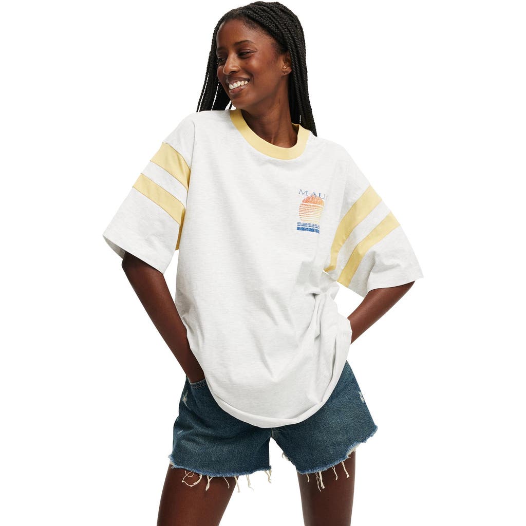 COTTON ON SUPER OVERSIZED GRAPHIC TEE