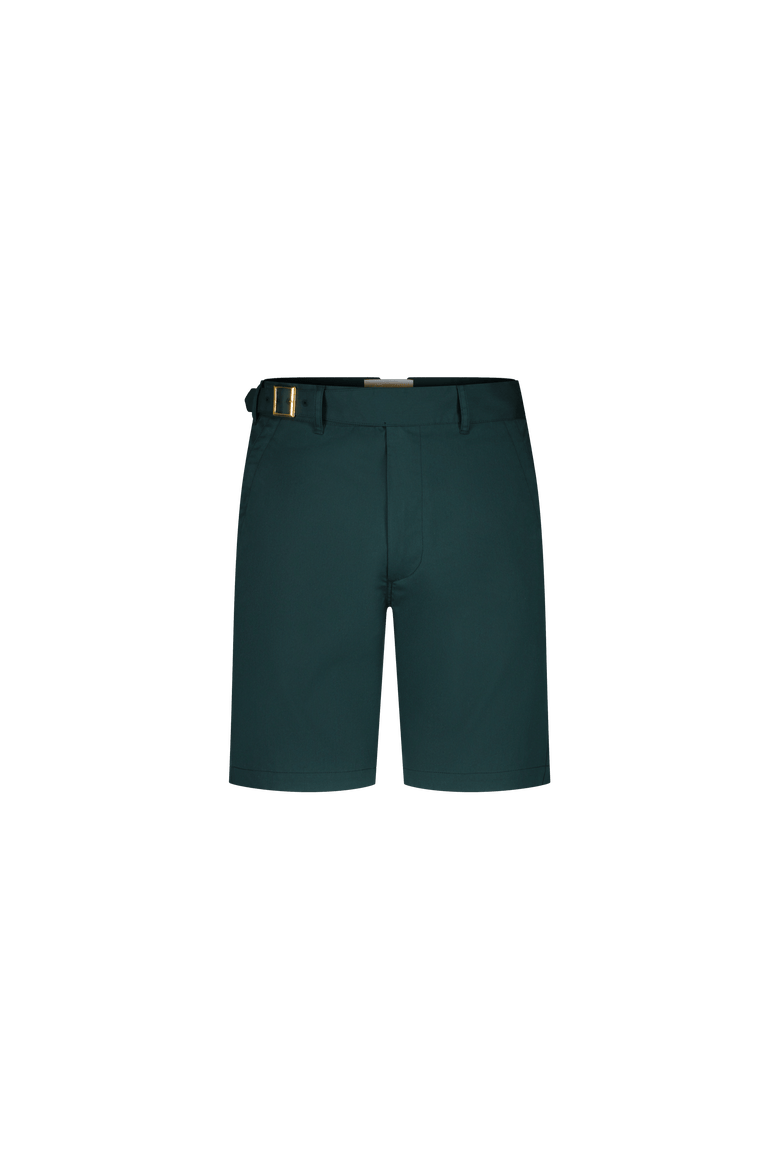 Green Short with Gold Buckle, Main, color, Green