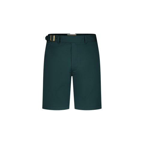 Green Short with Gold Buckle