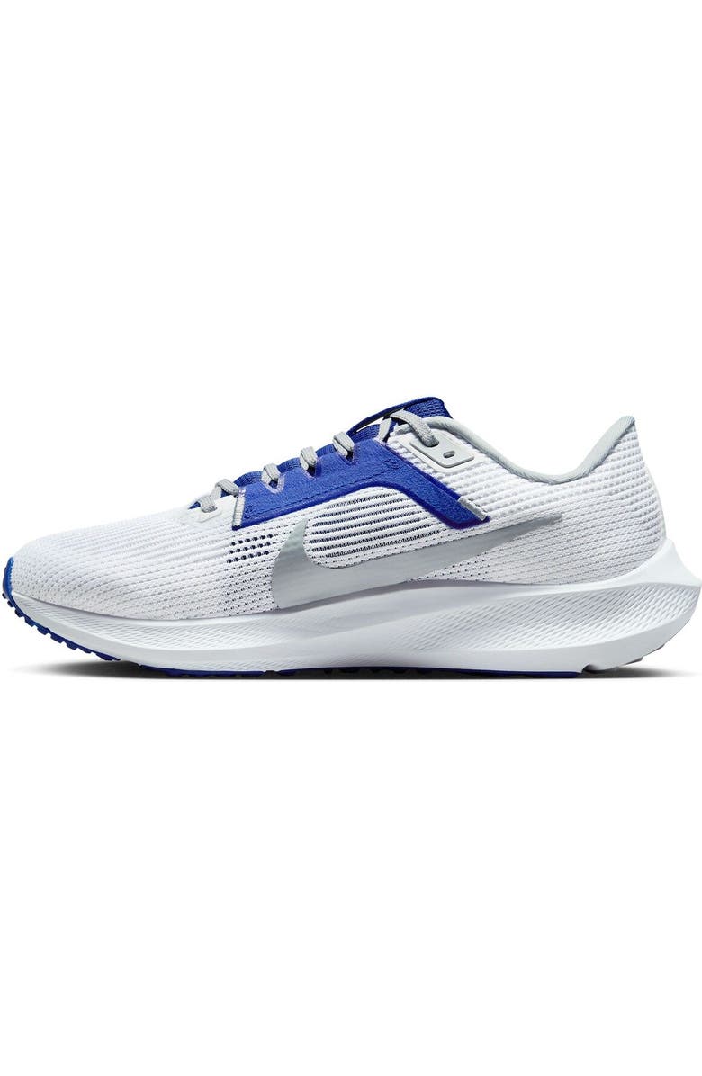 Nike Unisex Nike White Spelman College Jaguars Zoom Pegasus 40 Running Shoe, Alternate, color,