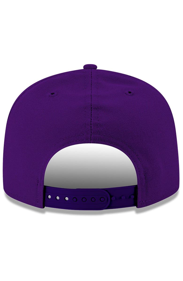 New Era Men's New Era Purple Charlotte FC Jersey Hook 9FIFTY Snapback Hat, Alternate, color,