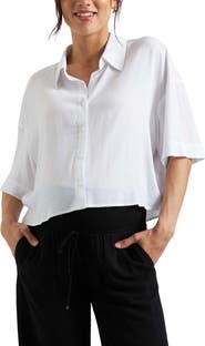 Ripe Maternity Farrah Crop Shirt