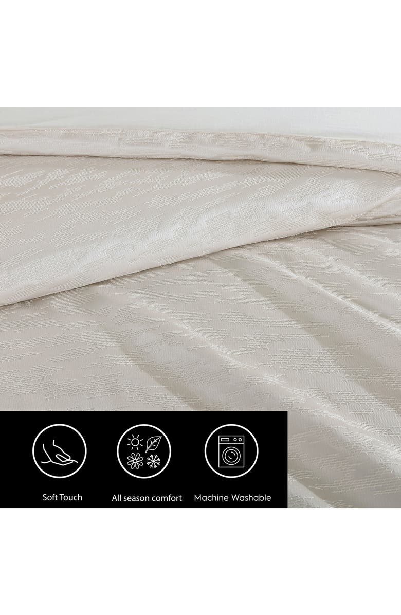 Vera Wang Illusion 3-Piece Comforter & Shams Set, Alternate, color, Porcelain