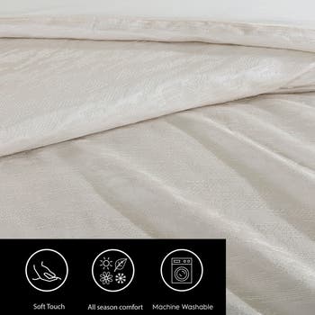 Illusion 3-Piece Comforter & Shams Set