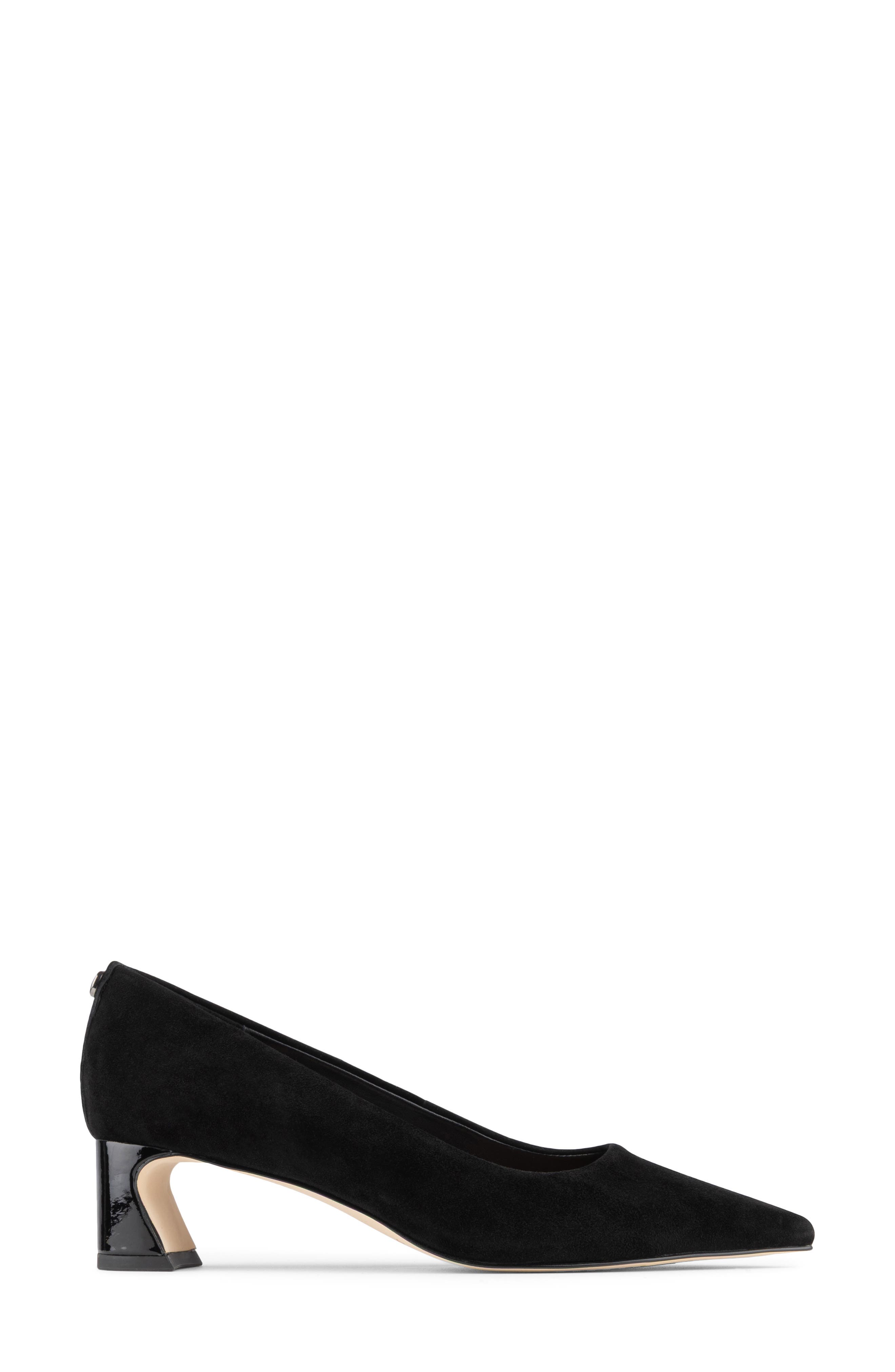 Talani Pointed Toe Pump, Alternate, color, BLACK