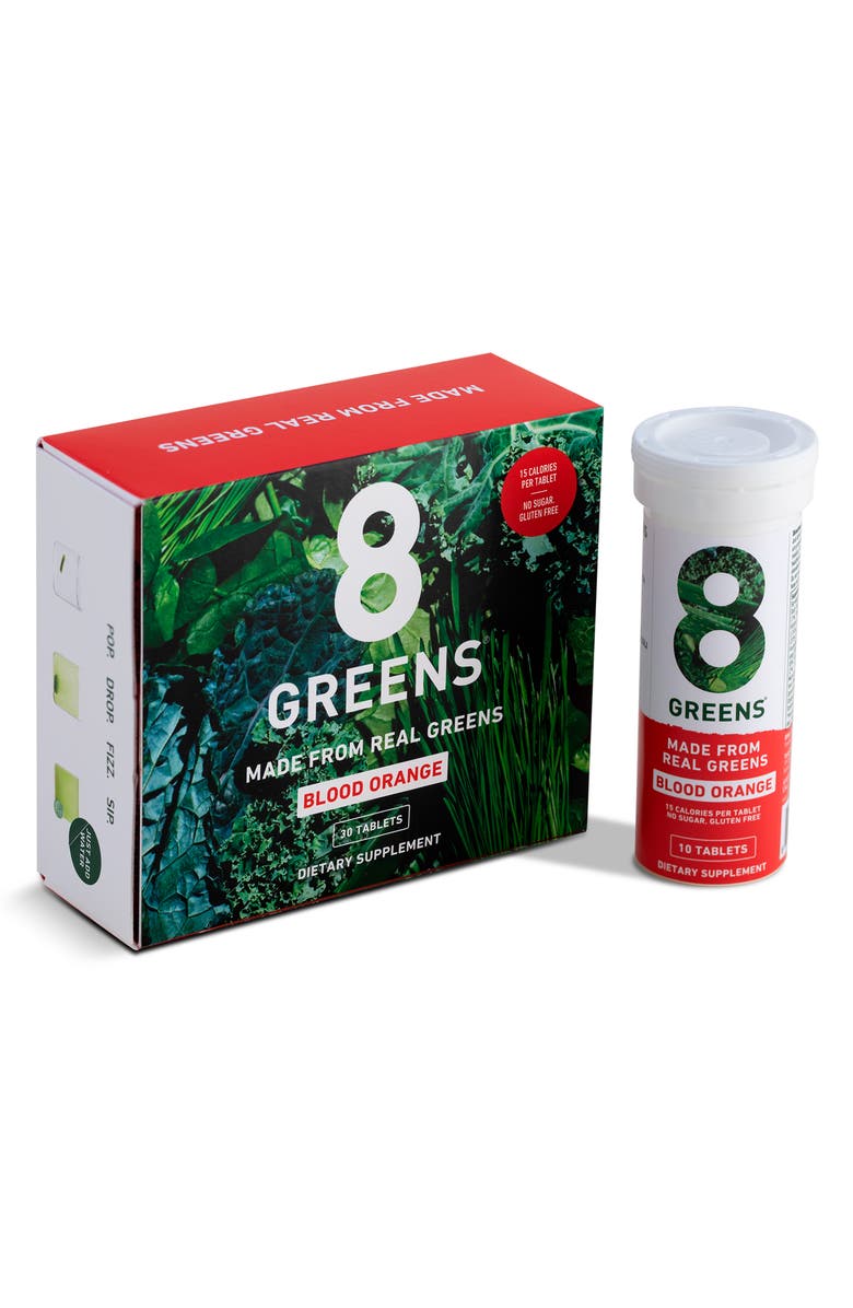 8Greens Blood Orange Dietary Supplement, Alternate, color,
