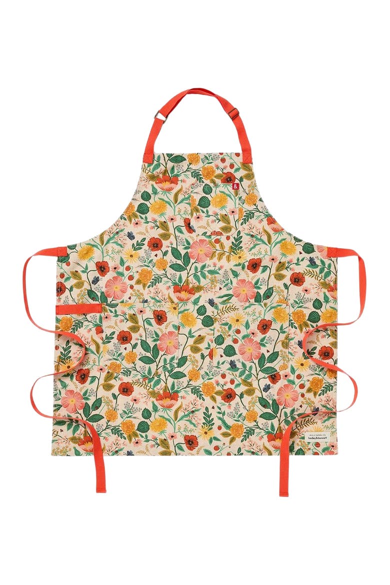 The Essential Apron - Rifle Poppy Fields, Main, color, Pattern