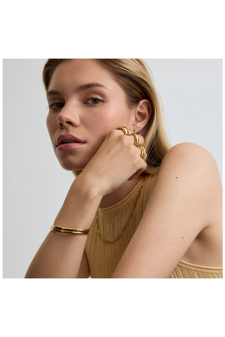 Chunky Dome Ring, Alternate, color, GOLD