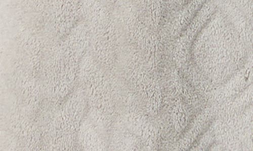 Ralph Lauren Lauren Fleece Monogram Robe In Gray