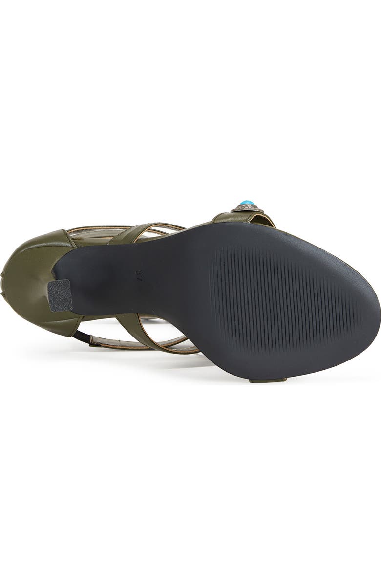 AZALEA WANG Sumac Sandal, Alternate, color, Green