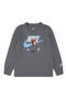 Kids' Boxy Air Long Sleeve Graphic T-Shirt