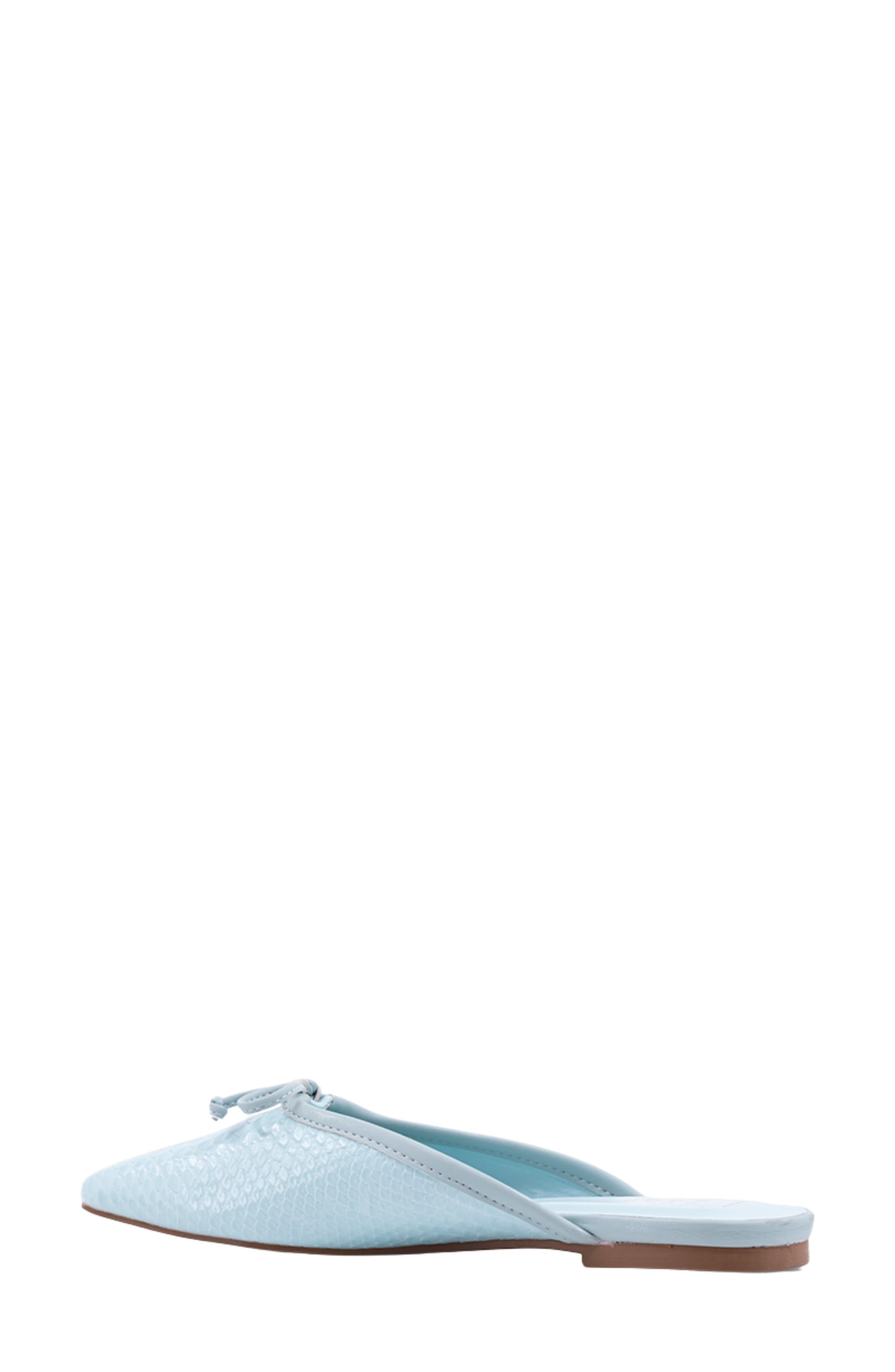 Andrea Slide Flat, Alternate, color, MINT SNAKE