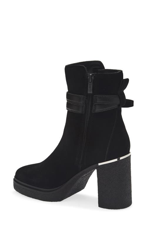 Dkny Tenley Platform Bootie In Black