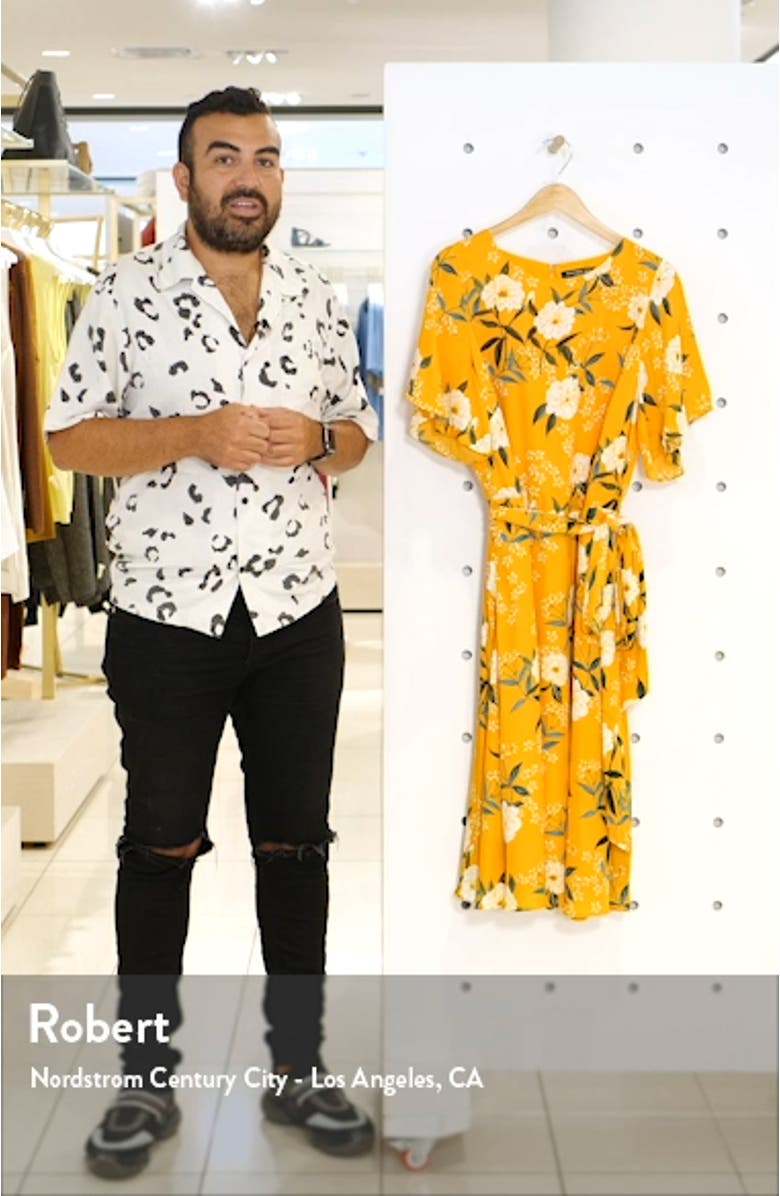 Floral Print Dress, sales video thumbnail