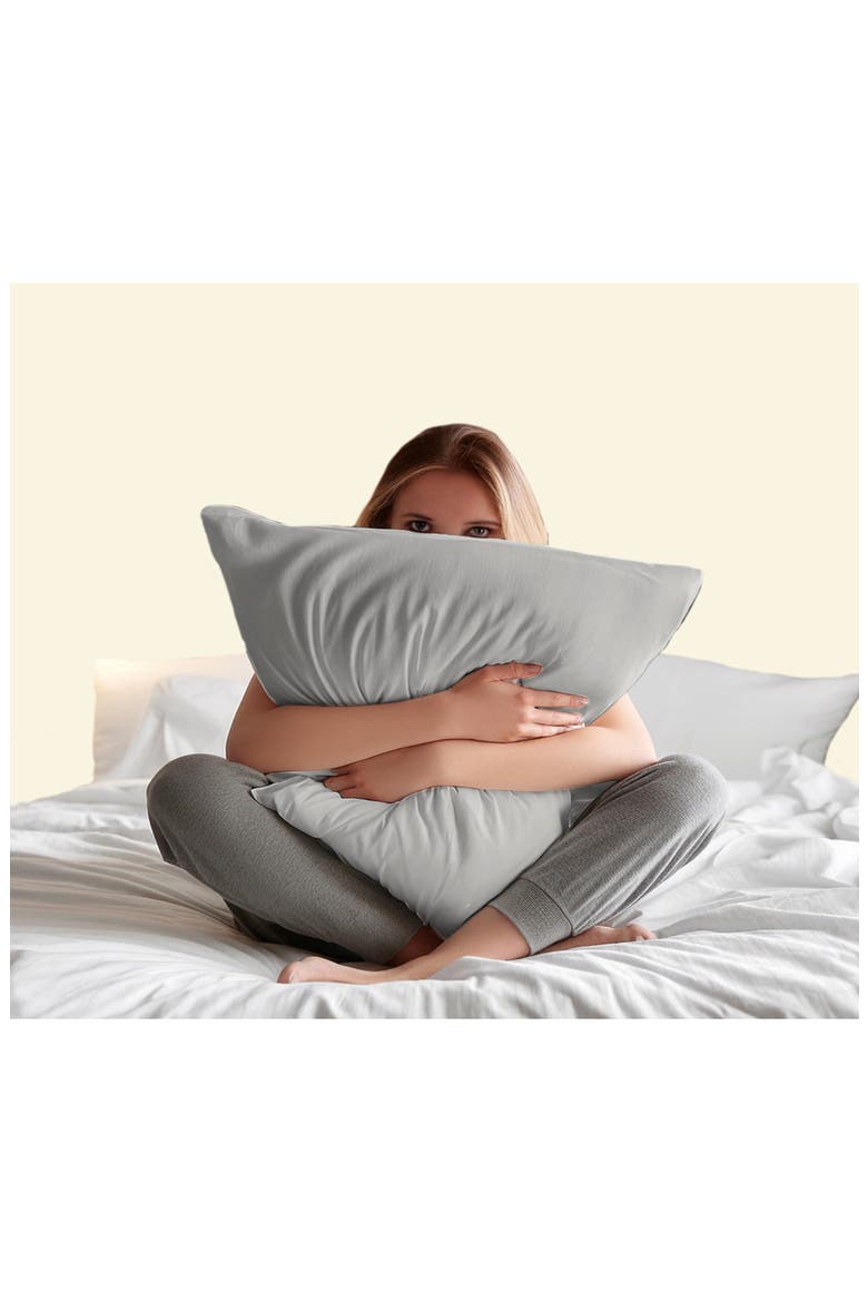 Snuggle Sheet Set, Alternate, color, SOFT GRAY