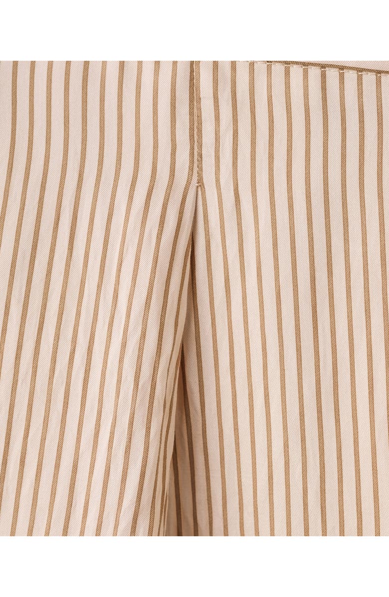 MANGO Stripe Straight Leg Pants, Alternate, color, 