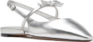 Kate Spade New York carolina slingback pointed toe mary jane flat