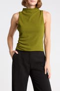 DR2 by Daniel Rainn Textured Boat Neck Sleeveless Top