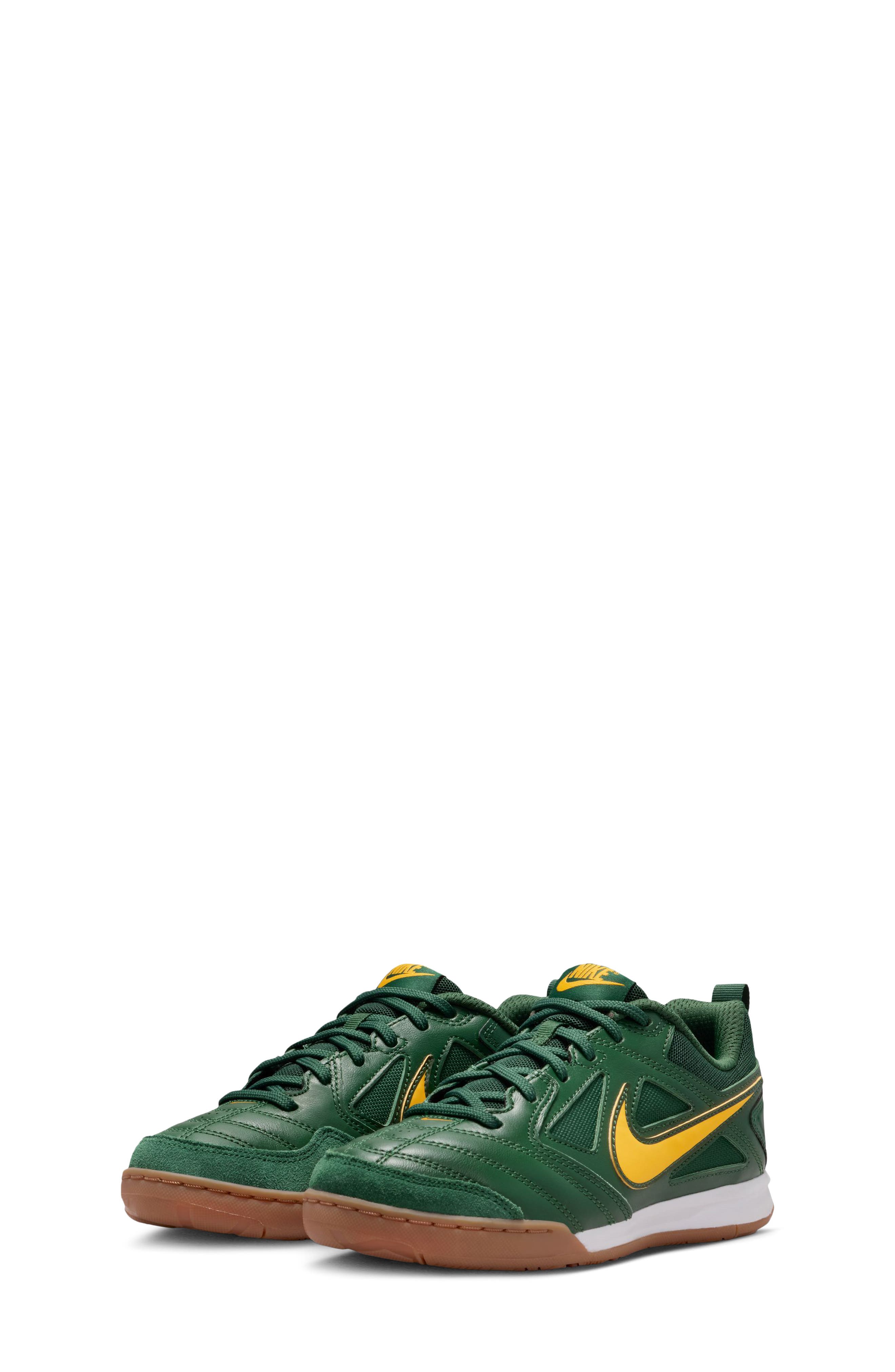 Nike Gato Soccer Sneaker, Alternate, color, Fir/ Varsity Maize/ White